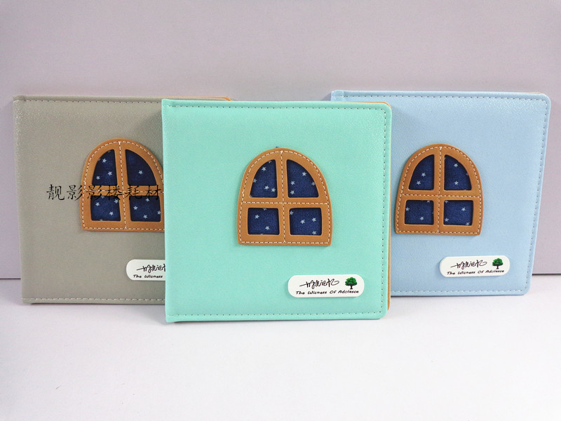 New Small House Children's Photo Book Cover Photo Book Leather Cover Movie Set Cover Empty Leather Photo Book Material