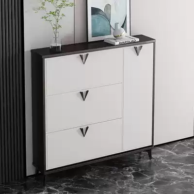 New 2020 explosive into the home ultra-thin flip bucket narrow shoe cabinet home door simple modern small apartment wall porch