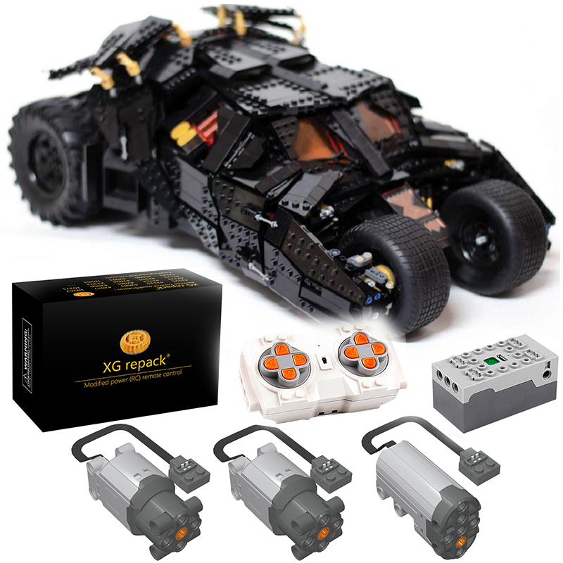 Power Set Remote Control Modification Suitable for Lego Batmobile 76240 Motor Motor Light Upgrade Package Building Blocks Power Set Remote Control Modification Suitable for Lego Batmobile 76240 Motor Motor Light Upgrade Package Building Blocks
