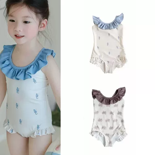 Милое боди для девочек без рукавов, купальник