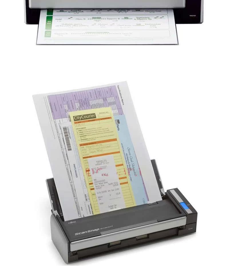 Máy quét giấy tốc độ cao định dạng A4 Fujitsu FUJITSU S1300I A4 hai mặt 12 trang / phút máy scan canon lide 400