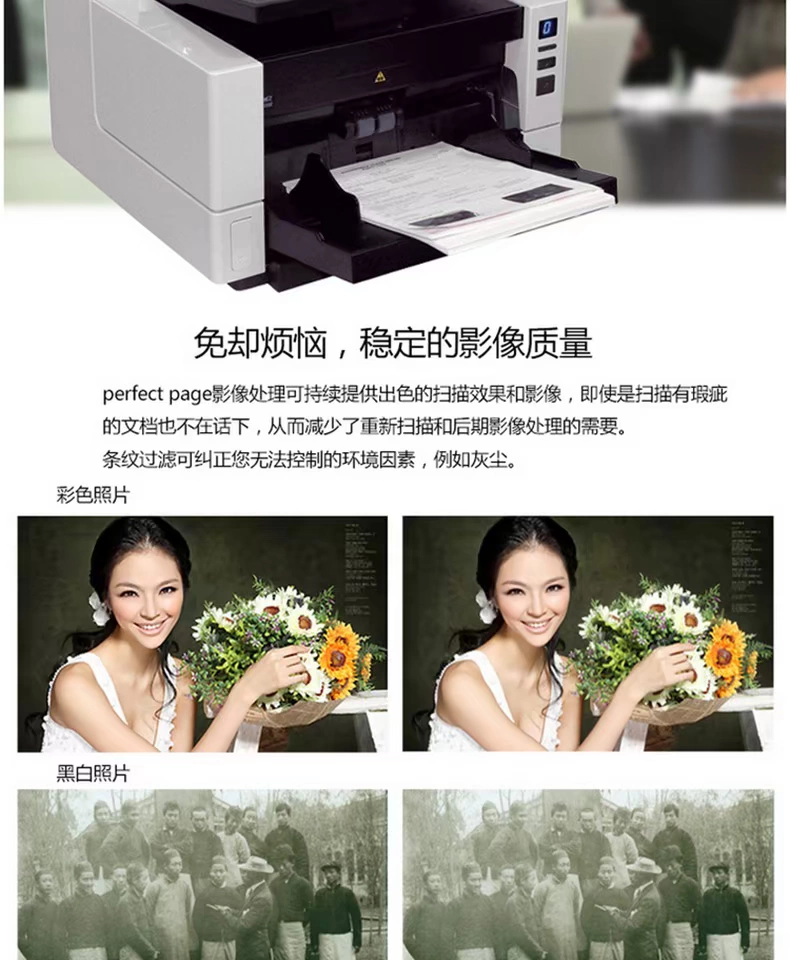 Máy quét song công tốc độ cao Kodak i4600plus A3 Quét khối lượng lớn Thông tin báo cáo - Máy quét máy in scan canon