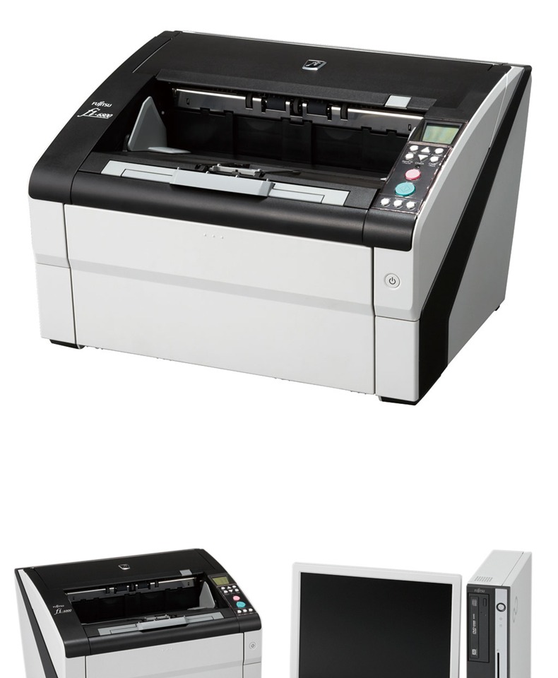 Fujitsu fi-6800 định dạng báo cáo công nghiệp máy quét tốc độ cao tự động loại Fujitsu fi-6800 - Máy quét
