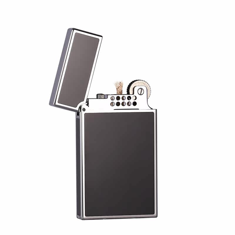 Maduro Lang Sound Lighter Kerosene Gentleman Baking Lacquer Pure Copper Personality Nostalgic Birthday Gift Lighter for Men