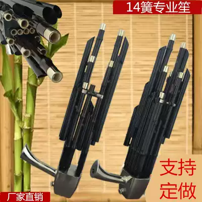 Sheng musical instrument refined 14 17 21 Reed professional amplification square sheng copper Sheng bucket Ebony foot factory direct customized