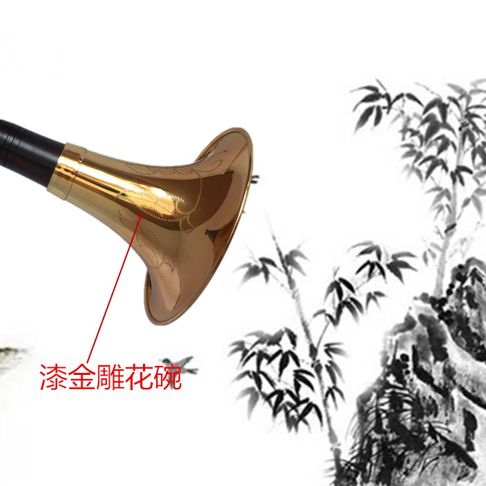 Nhạc cụ Gỗ hồng mộc Ấn Độ Chuyên nghiệp chơi đàn cao cấp 唢呐 G A C D xuống B E Small F gửi sậy - Nhạc cụ dân tộc đàn nguyệt