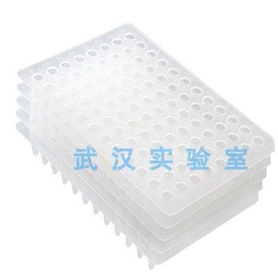 0.2ml 96孔无裙边透明PCR板Biosharp BS-PC96-B 200ul 5/25块正品