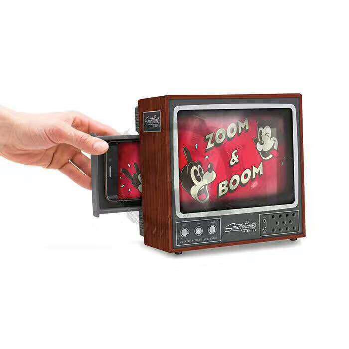 Firebox Homo-type mobile phone Magnifier Retro TV Amplifier Sloth live Divine Instrumental Scaffold Universal