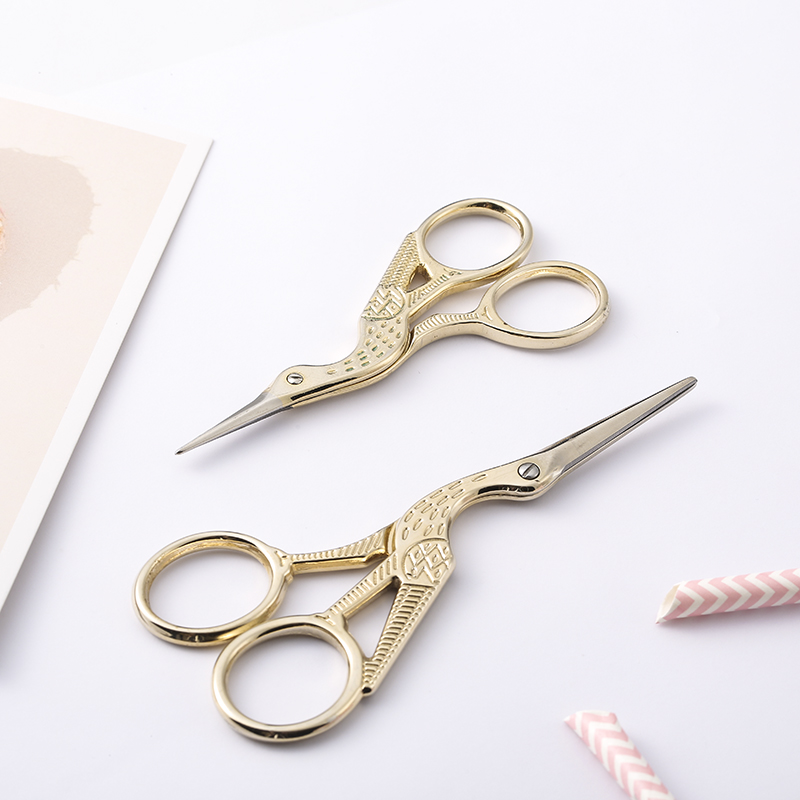 Retro Small Scissors Home Scissors Hand Stitch Hand Stitch Beauty Artificial Zakka Day Groceries