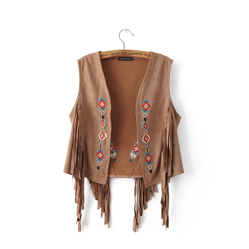 Gilet femme en Daim - Ref 3316687 Image 7