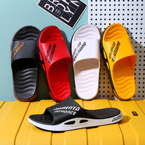 Men Slippers Summer Trends Han Edition Personality Beach Tennis Red Indoor outside wearing sport Mens home cool slippers