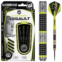 WINMAU MvG Assault Van Gwen wide groove straight cylinder tungsten steel flying darts black plated titanium race with darts