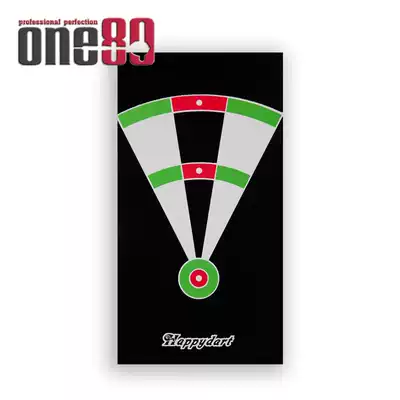 Happydart ONE80 portable practice target EVA material flocking portable dart target