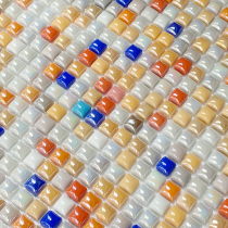 European-style full-body ceramic mosaic tile TV background wall entrance cashier wall stickers mosaic bathroom sink