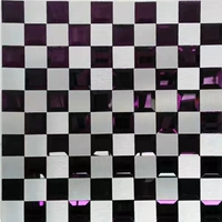 3 см гранулы фиолетовые зеркальные серебряные щетки [встроенные гели]