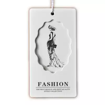 Tag custom-made clothing accessories tag collar standard hanging grain tag design hanging grain custom washing standard code standard