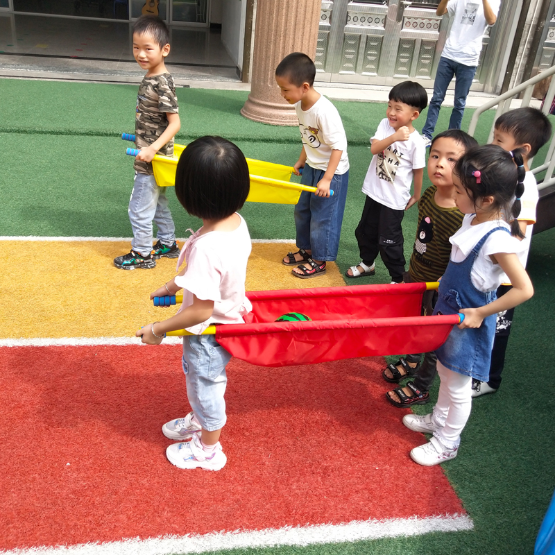 Kindergarten duo watermelon stretcher body intelligent training game props children's sports games game toys