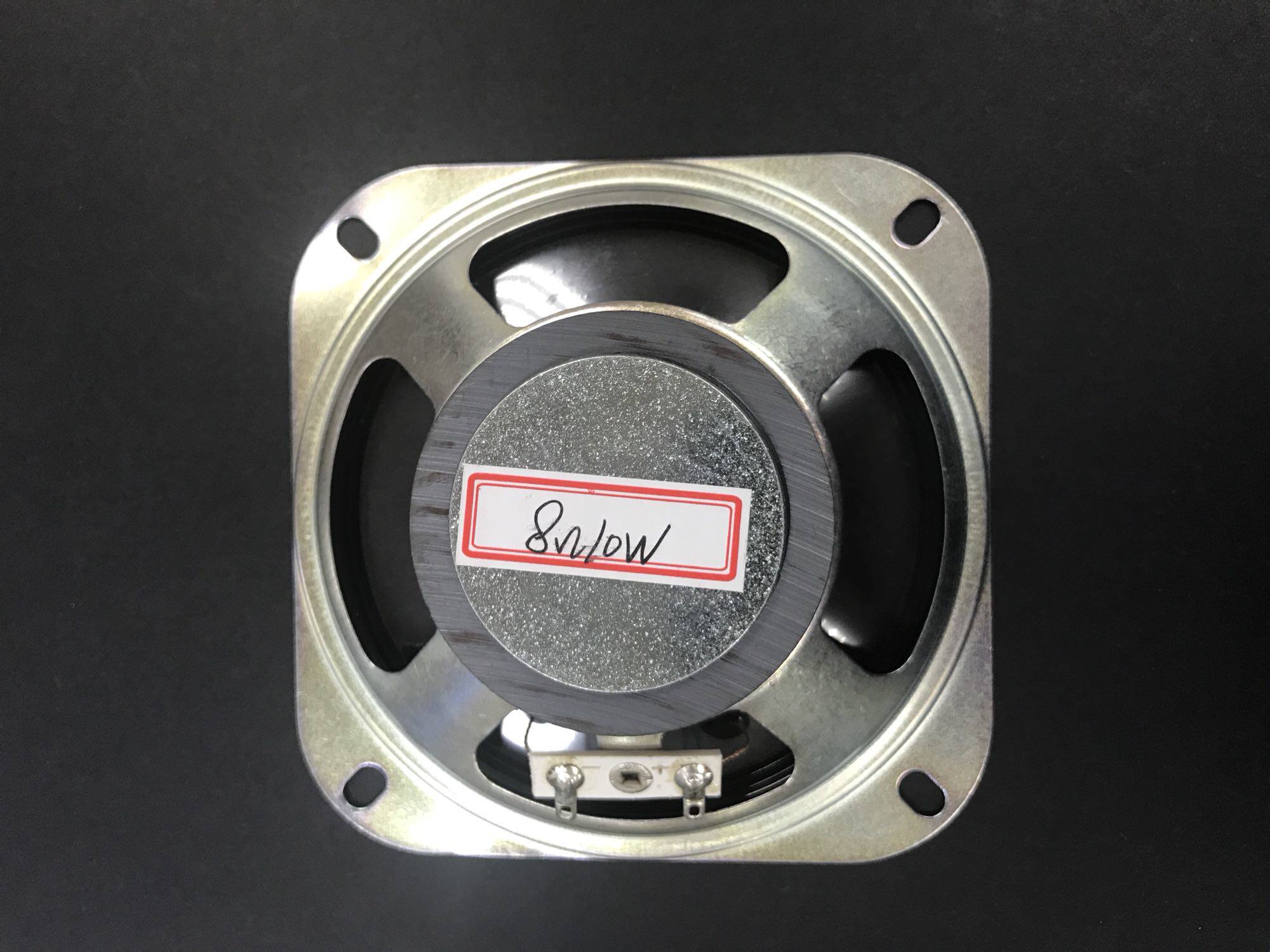 4-inch waterproof full-frequency horn 8 Euro 10 W 4 Euro 10 W mine rocking machine horn square external magnetic waterproof horn