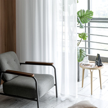 2021年新款窗帘纱帘白纱加厚雪纺纱窗纱客厅落地窗阳台纱卧室飘窗