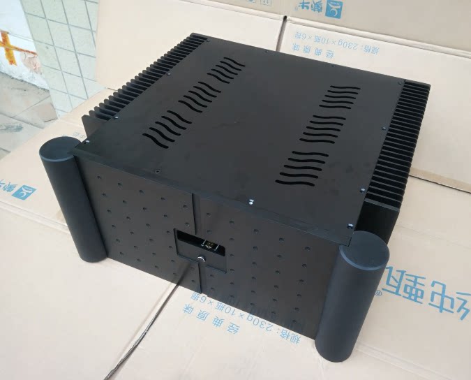 430 430 Width 200 High Forbidden City Hair Burning Grade Large Chia Full Aluminum Power Amplifier Case with handle rear stage host shell