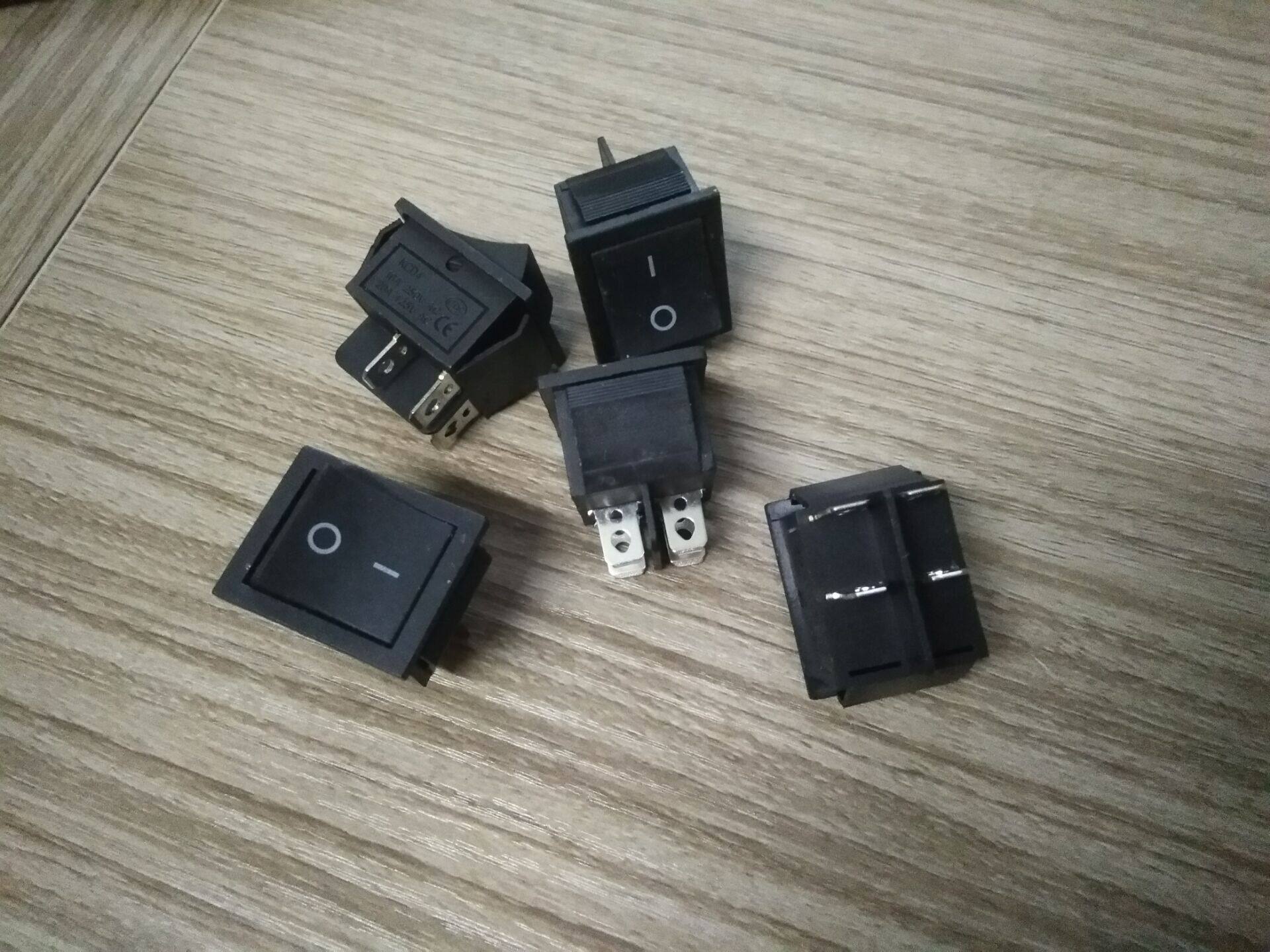 Boat-shaped switch Four square snapback power switch 4 foot 2 gear