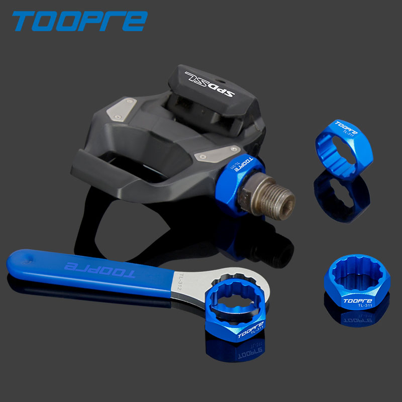 TOOPRE Self-lock pedalling disassembly tool Mountain road bike pedalling lock pedal axle mounting disassembly sleeve