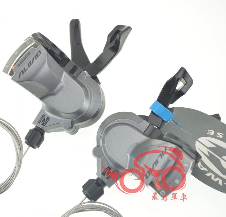 Shimano Alivio M4000 Shifter Lever Set SL-M4000 Rapidfire MTB Trigger 3x9 Speed