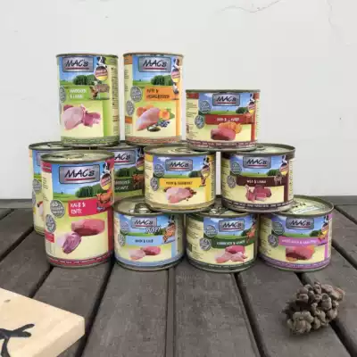 6 cans of German imported Maclsquo s Meigos dog staple food cans into puppies wet food package 200 400g