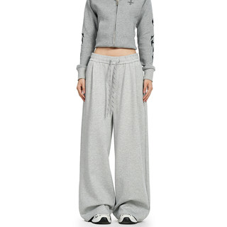 Verborgen American-Style Drawstring Sweatpants for Men 2025 New Loose Versatile Slimming Wide-Leg Casual Pants