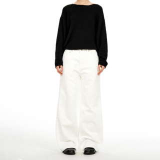 Verborgen American Retro Basic Straight-Leg Jeans for Men and Women, Loose Fit, Slimming Cleanfit Floor-Length Pants