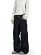 Verborgen American Retro Raw Denim Blue Straight-Leg Jeans Cleanfit Loose Slimming Wide-Leg Trousers for Men