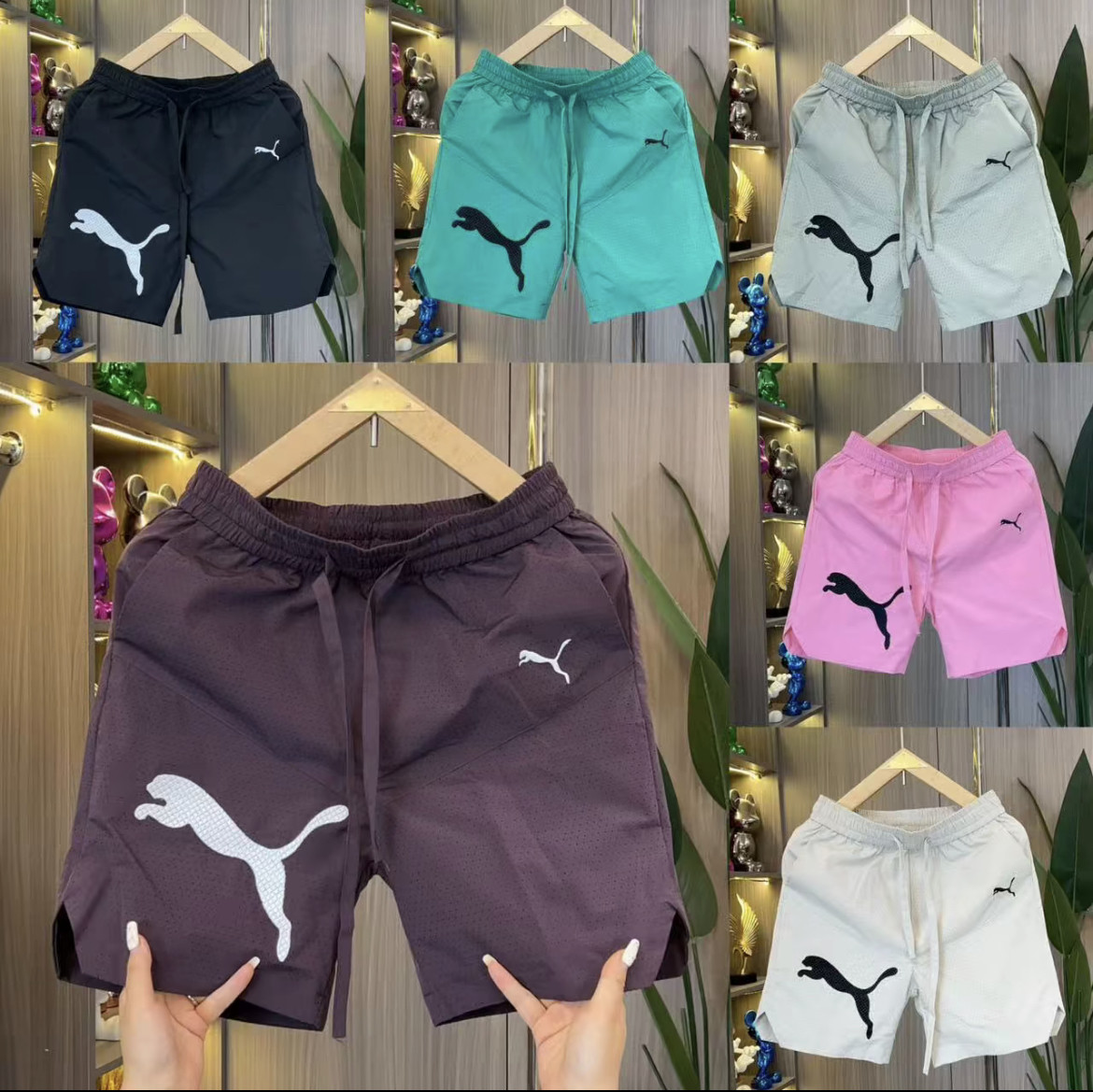 2025夏季新款薄料速干防嗮短裤时尚百搭休闲潮流810