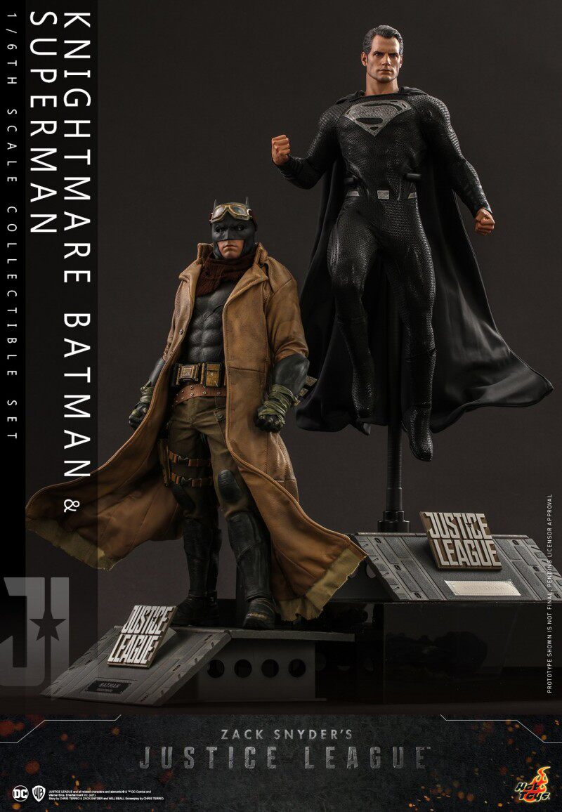 Hidden HT TMS038 1 6 Justice League Guide Edition Nightmare Version Batman and Superman Suite to pick up