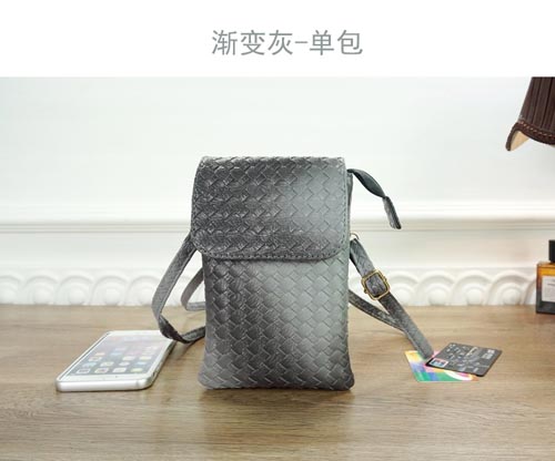 Bện điện thoại di động túi mini dây kéo Túi xách kim cương sang trọng túi đeo vai nhỏ túi nữ tui xach nu