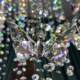 Crystal Butterfly Chandelier for Dining Room, Light Luxury, One Curtain, Dreamy Hotel Bar Island, High-End Italian-Style Villa Duplex Lighting