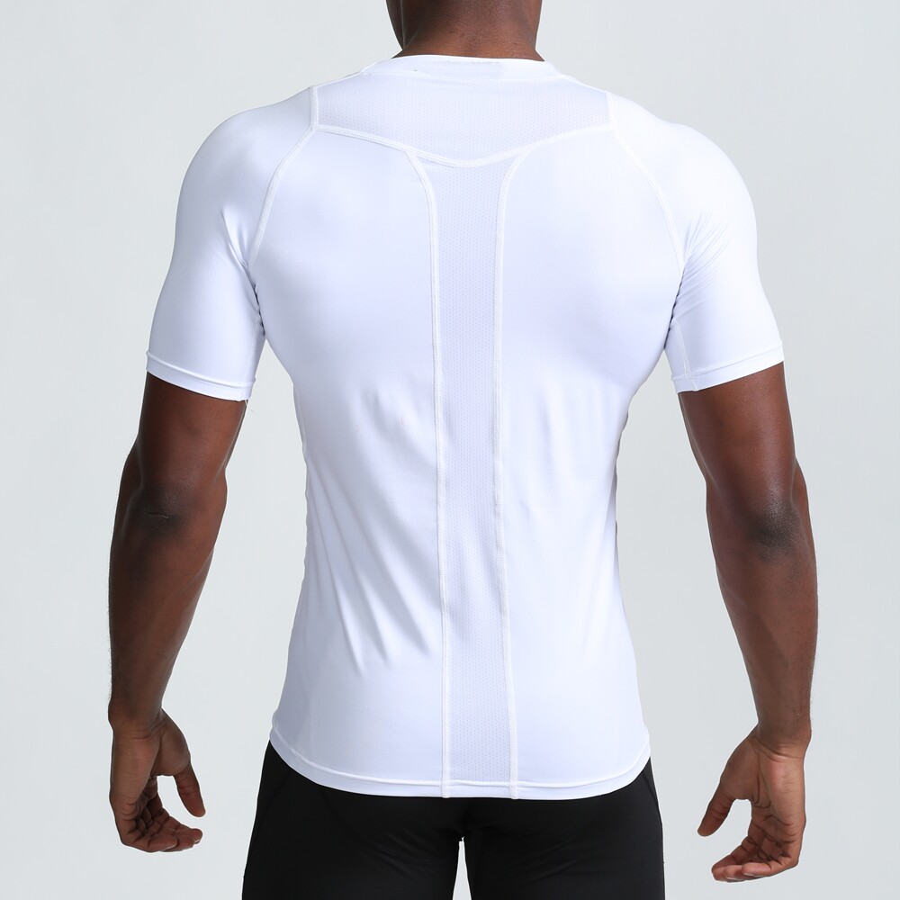 Баскетбольная майка, быстросохнущая приятная телу футболка для спортзала для тренировок, короткий рукав, в обтяжку, для бега, впитывает пот и запах 