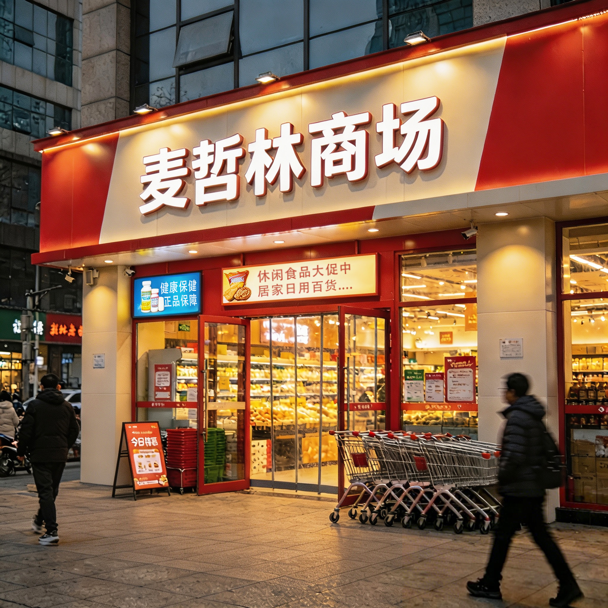 麦哲林商场店的LOGO