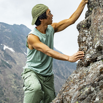 Day version Summer main hit ultra-thin zero Spurs sensation male beauty Nowool sleeveless T-shirt round collar sport vest waistcoat