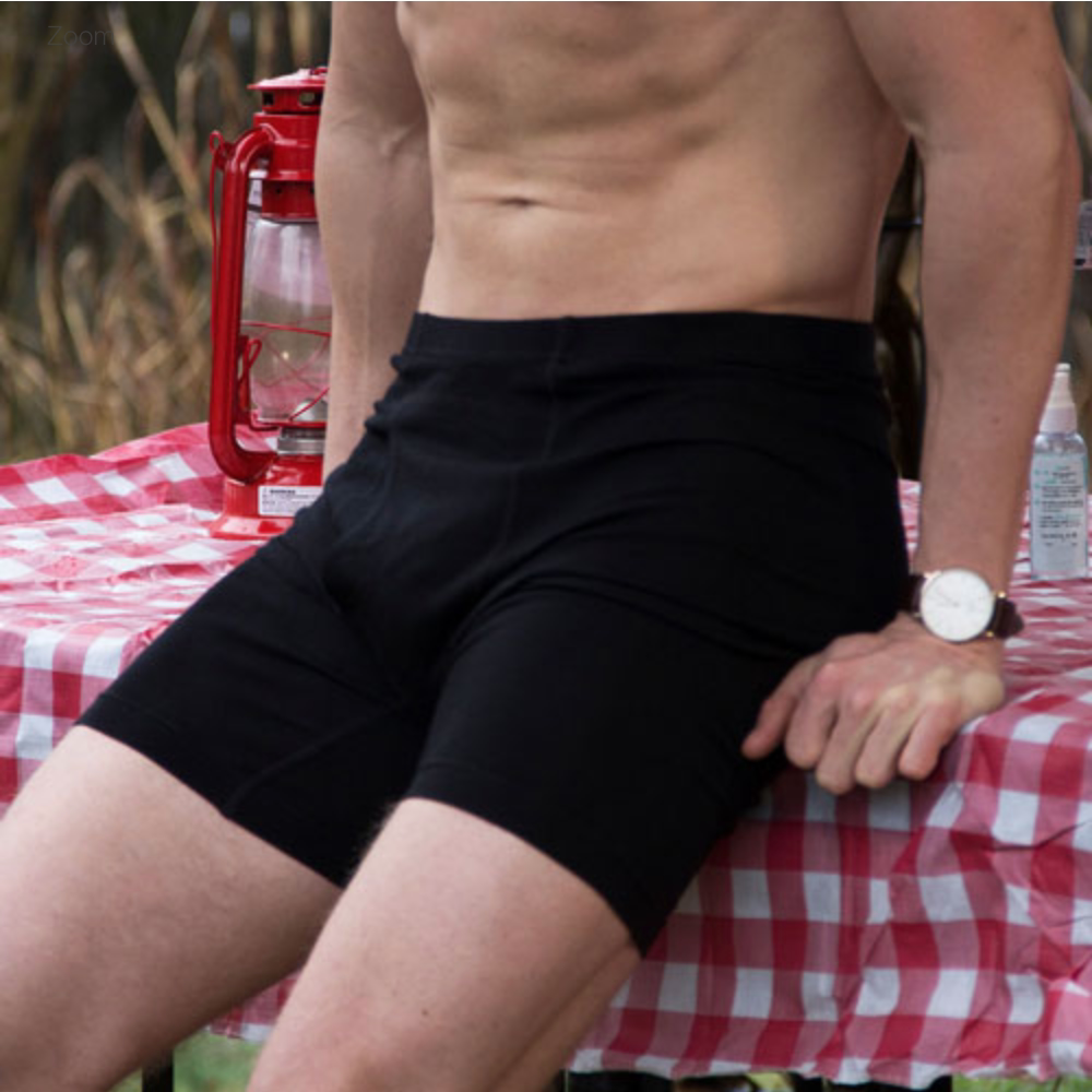Classic style men's beautiful Nowool four-corner underpants outdoor sports speed dry perspiration breathable antibacterial m33 version