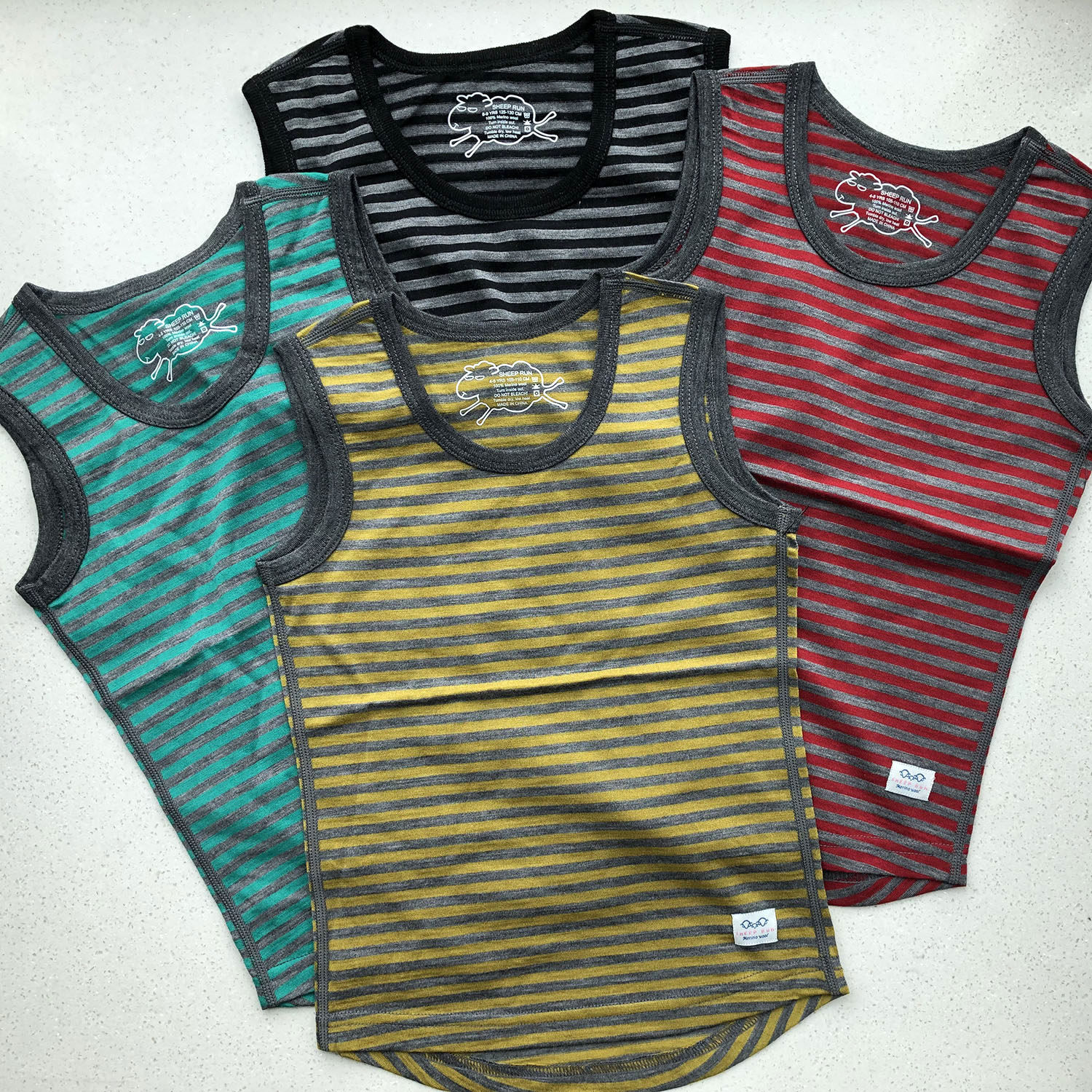 Autumn and winter Children's protective warm and small vest Beautiful Nowool close-knit bottom thin section speed dry not wet and anti-cold