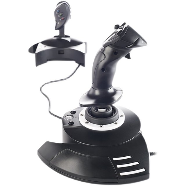 Joystick ການບິນຈຳລອງ Thrustmaster ແມ່ນເຂົ້າກັນໄດ້ກັບ XBOXONE ແລະ PC HotasOne controller throttle ແລະ throttle