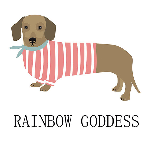 RAINBOW GODDESS出品的LOGO