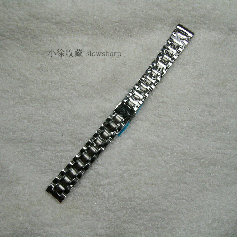 High quality solid steel strip Stainless steel color 16mm wide specification Butterfly buckle Snap buckle length adjustable Fan benefits