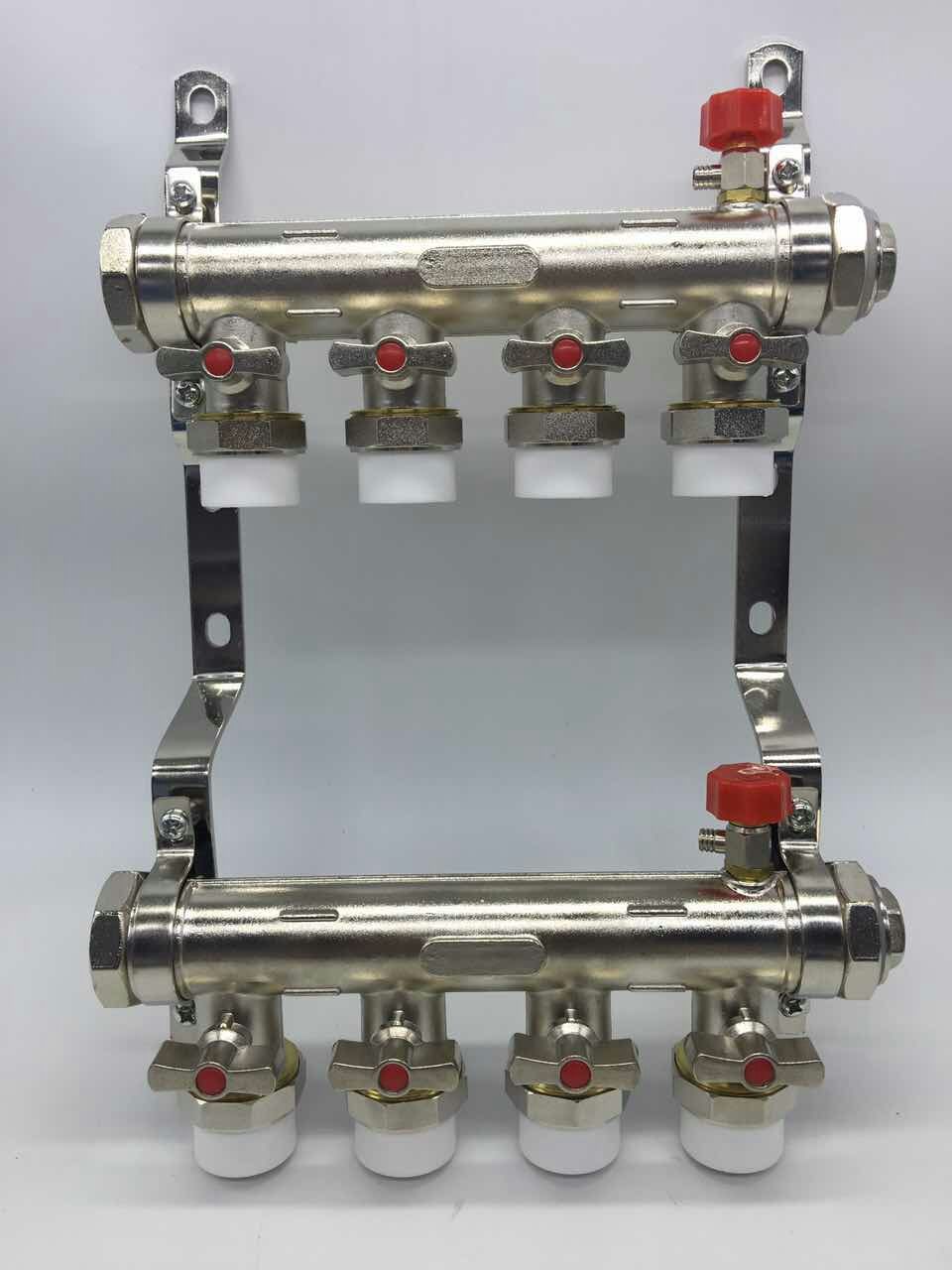 Haijie 25PPR forging boutique household water divider floor heating water divider ppr water divider