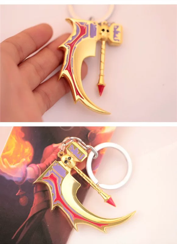 Trò chơi DOTA2 ngoại vi ti5 gãy xương búa móc chìa khóa rồng móc giấu con dao bất tử khiên tiên phong khiên Một mặt dây chuyền que - Game Nhân vật liên quan