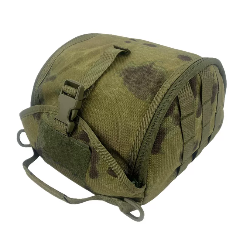 Detalle del sistema de fijación tipo MOLLE