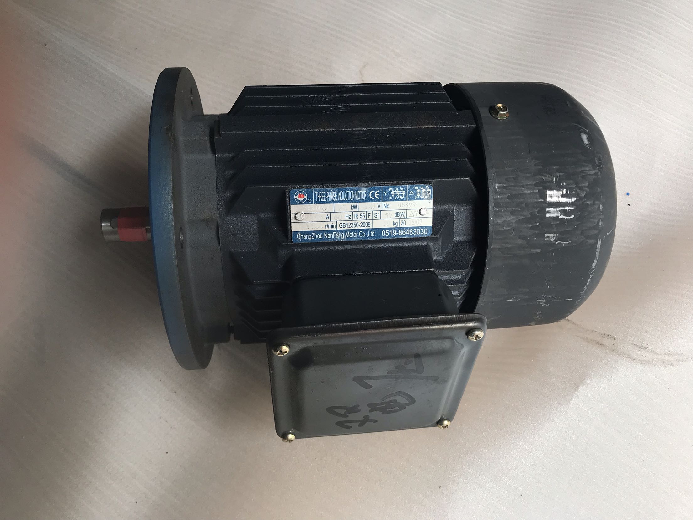 Manufacturer Direct sales Changzhou Southern Electric Special Double Speed Voltage 220V440V60HZ 0 75KW6P
