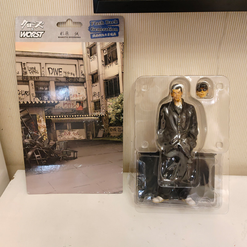 Flash Back Generation 坊屋春道/鈴蘭購買部版 熱血高校CROWS鈴蘭坊屋春道日版RAH可動款限定1000體模型模型現貨-淘寶