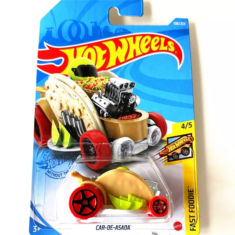 Hot Wheels Taco Truck White Car–De–Asada Pancake Truck Exclusive Sale Hot Wheels Taco Truck White Car–De–Asada Pancake Truck Exclusive Sale
