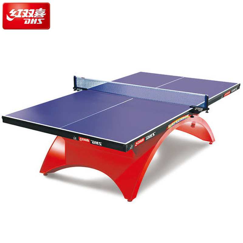 Red Bistable Ping Pong Table Home Indoor Standard Type Of Ping-pong Ball Table Competition Training Big Rainbow